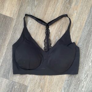 TRUE & Co True Body Triangle Lace Racerback Bra
